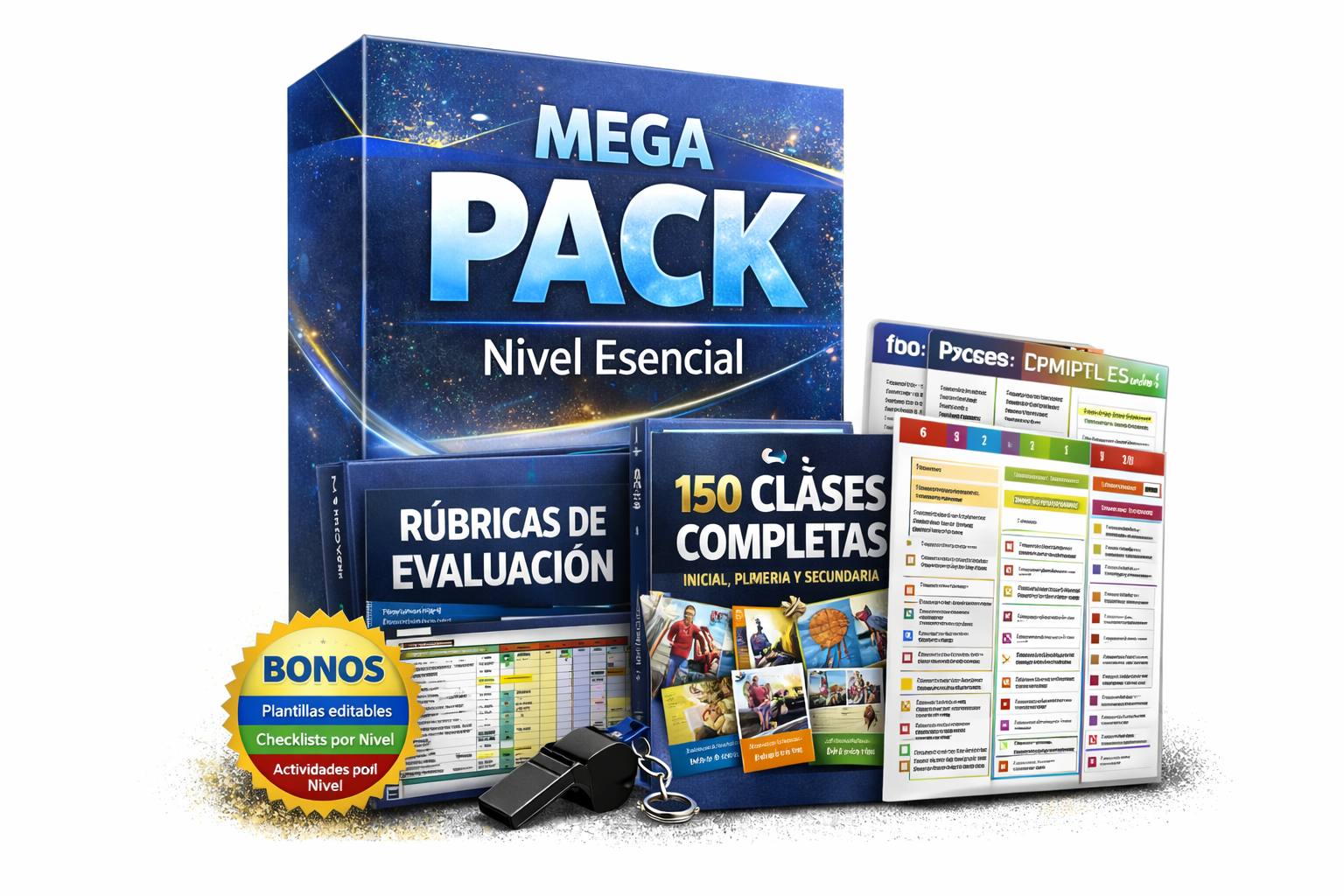 MEGA PACK EDUCACION FISICA